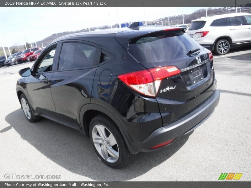 Crystal Black Pearl / Black 2019 Honda HR-V EX AWD