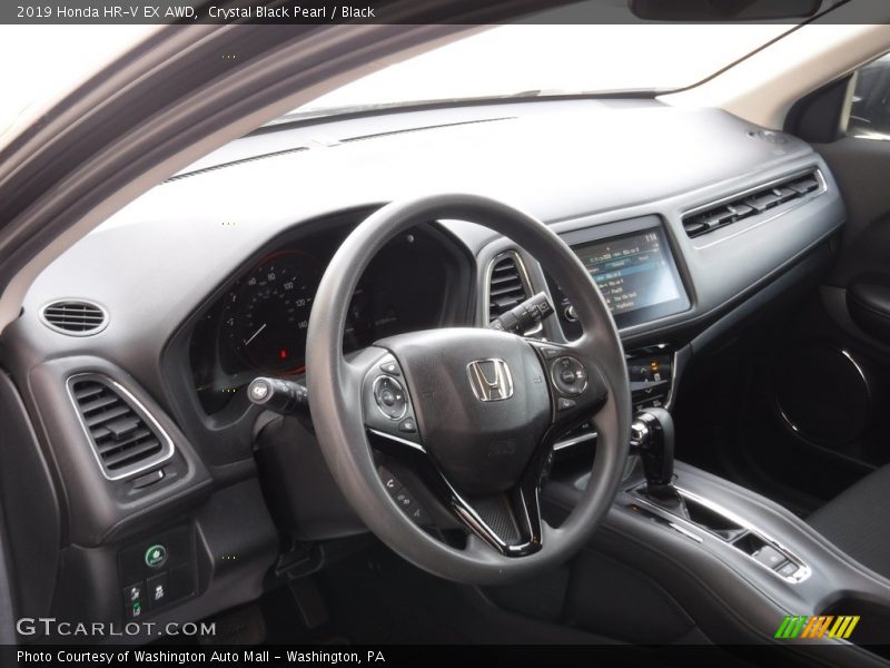 Crystal Black Pearl / Black 2019 Honda HR-V EX AWD