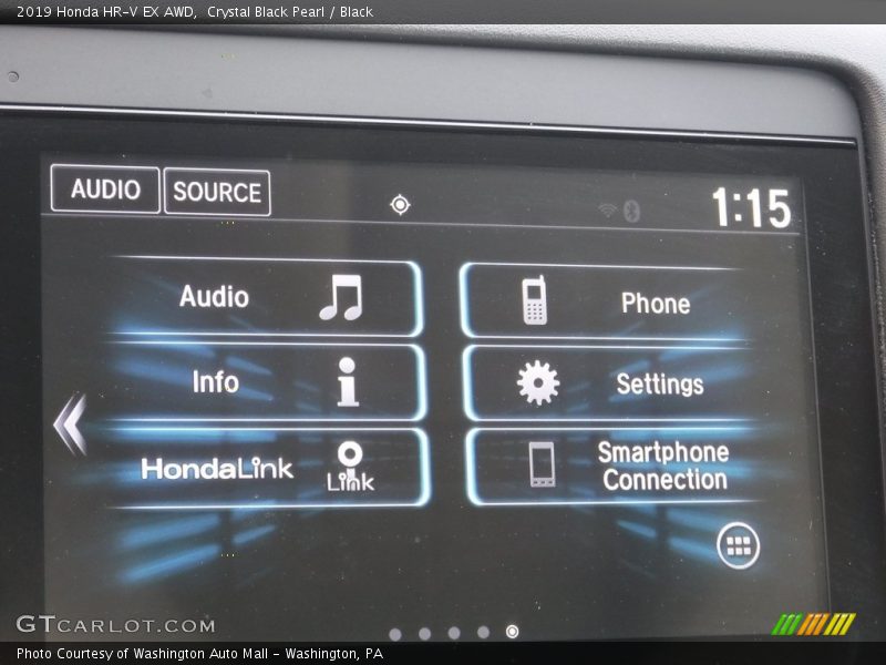 Crystal Black Pearl / Black 2019 Honda HR-V EX AWD
