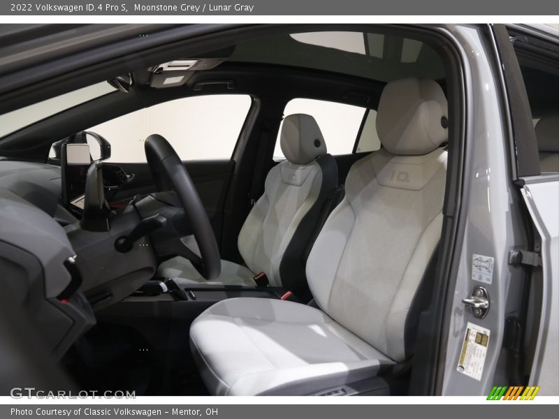 Front Seat of 2022 ID.4 Pro S
