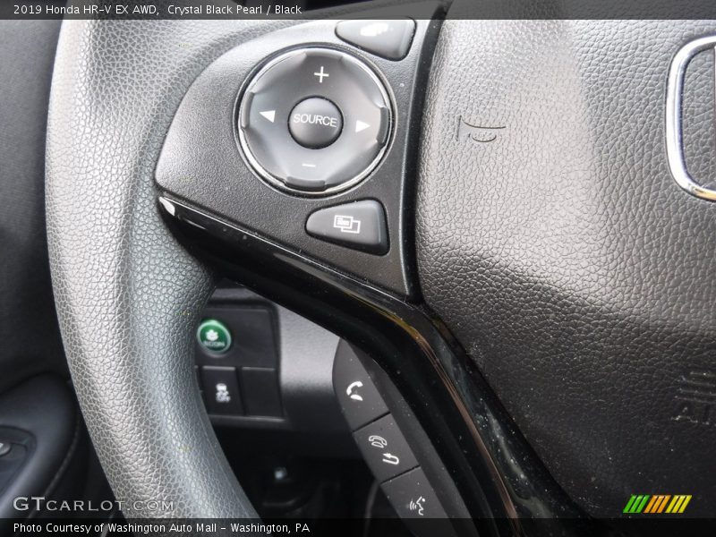 Crystal Black Pearl / Black 2019 Honda HR-V EX AWD