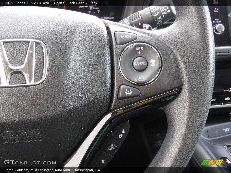 Crystal Black Pearl / Black 2019 Honda HR-V EX AWD