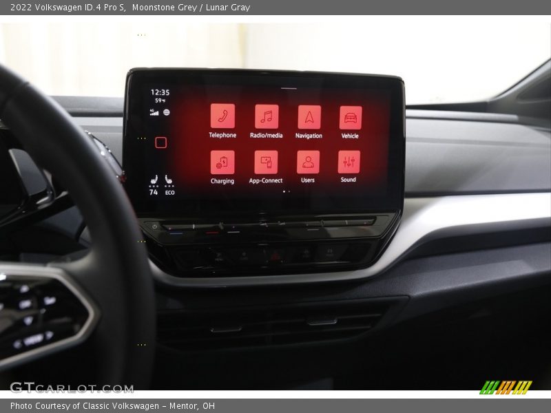 Controls of 2022 ID.4 Pro S