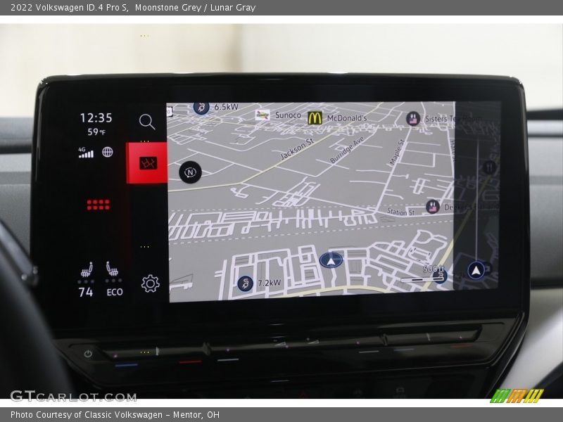 Navigation of 2022 ID.4 Pro S