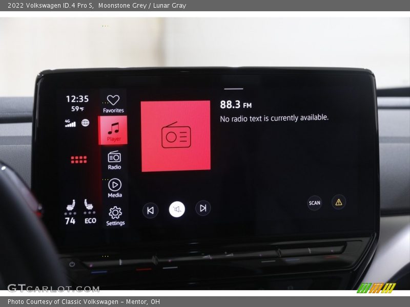 Controls of 2022 ID.4 Pro S