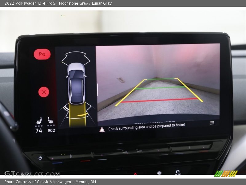 Controls of 2022 ID.4 Pro S