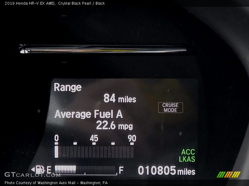 Crystal Black Pearl / Black 2019 Honda HR-V EX AWD