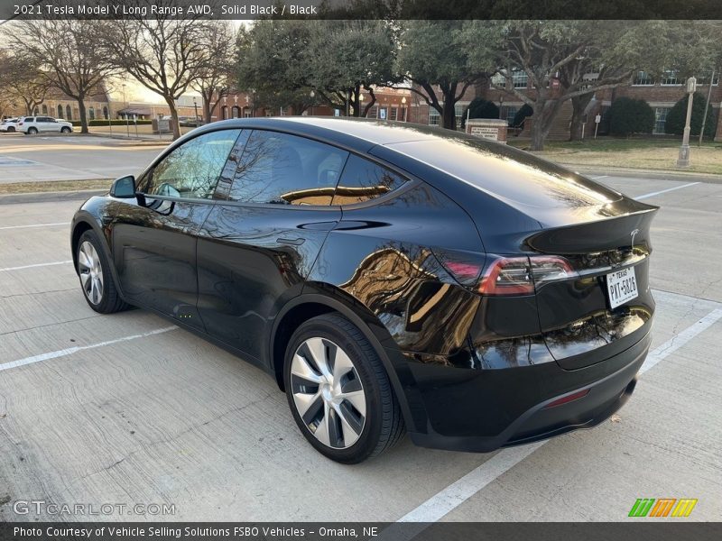 Solid Black / Black 2021 Tesla Model Y Long Range AWD