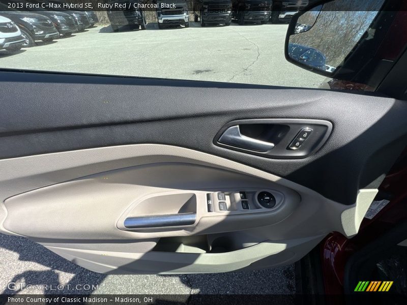 Ruby Red / Charcoal Black 2013 Ford C-Max Hybrid SE