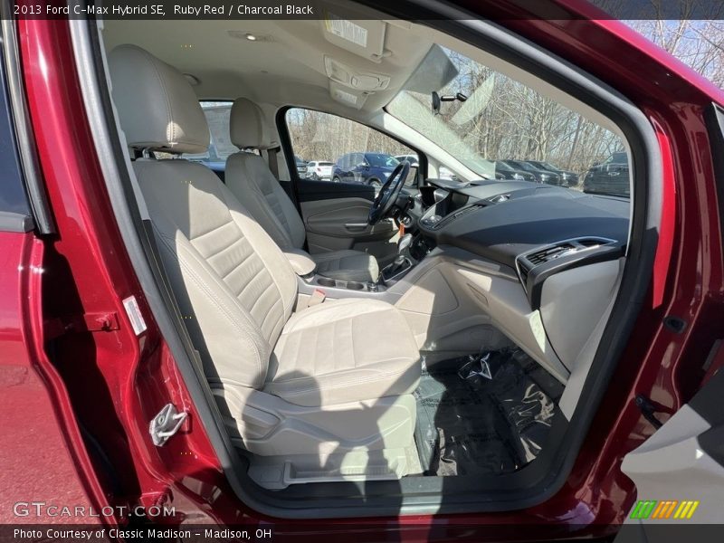 Ruby Red / Charcoal Black 2013 Ford C-Max Hybrid SE