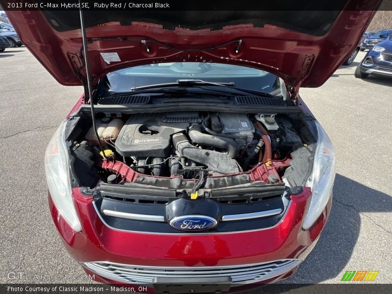 Ruby Red / Charcoal Black 2013 Ford C-Max Hybrid SE
