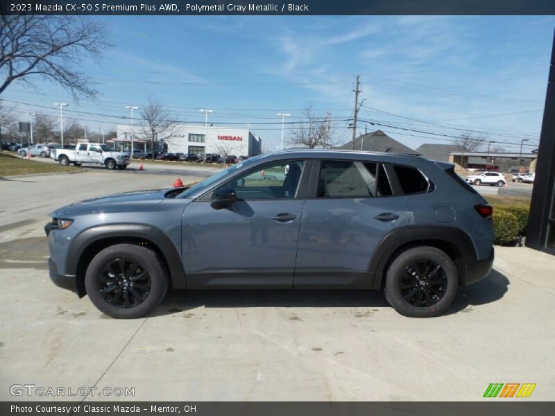 Polymetal Gray Metallic / Black 2023 Mazda CX-50 S Premium Plus AWD