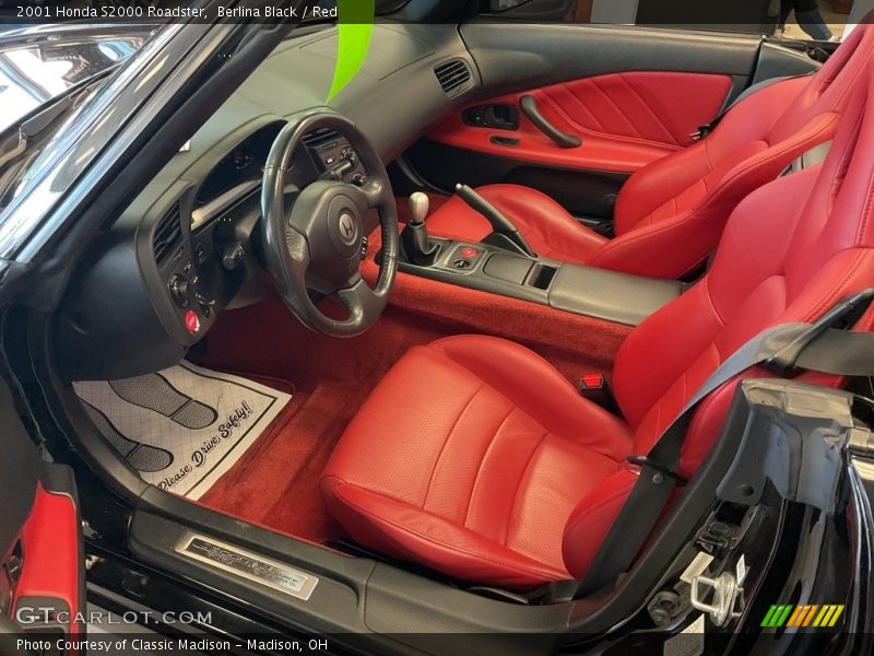  2001 S2000 Roadster Red Interior