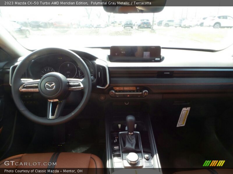 Polymetal Gray Metallic / Terracotta 2023 Mazda CX-50 Turbo AWD Meridian Edition