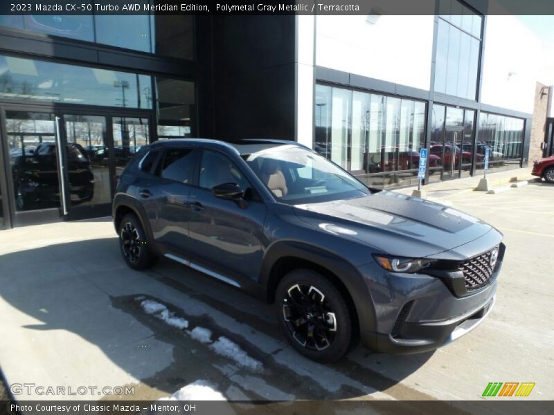 Polymetal Gray Metallic / Terracotta 2023 Mazda CX-50 Turbo AWD Meridian Edition