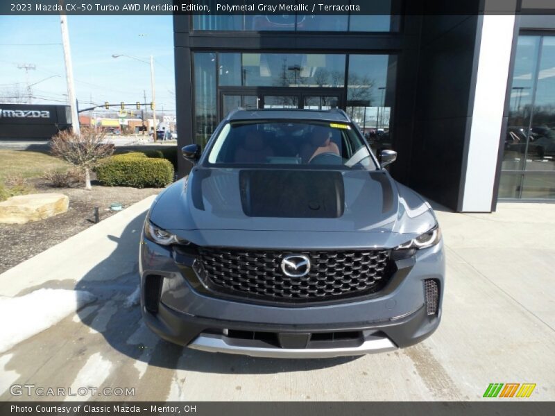 Polymetal Gray Metallic / Terracotta 2023 Mazda CX-50 Turbo AWD Meridian Edition