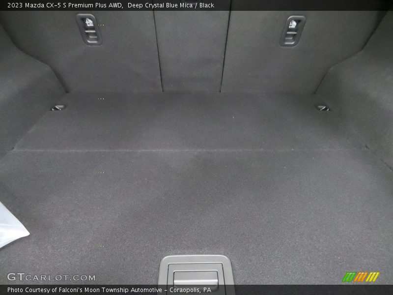 Deep Crystal Blue Mica / Black 2023 Mazda CX-5 S Premium Plus AWD