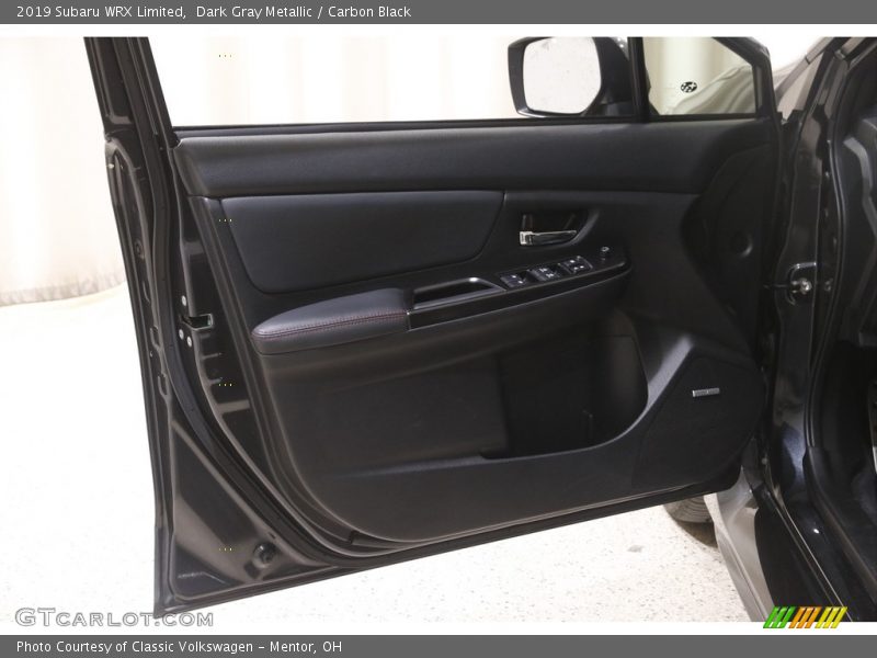 Dark Gray Metallic / Carbon Black 2019 Subaru WRX Limited