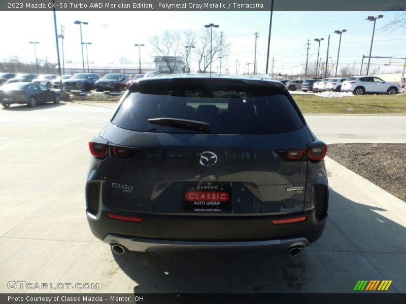 Polymetal Gray Metallic / Terracotta 2023 Mazda CX-50 Turbo AWD Meridian Edition