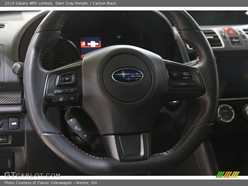Dark Gray Metallic / Carbon Black 2019 Subaru WRX Limited
