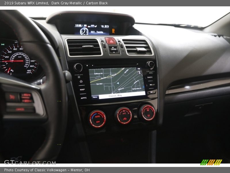 Dark Gray Metallic / Carbon Black 2019 Subaru WRX Limited