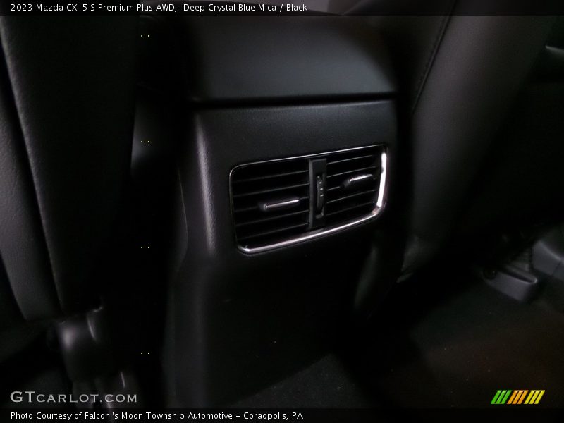 Deep Crystal Blue Mica / Black 2023 Mazda CX-5 S Premium Plus AWD