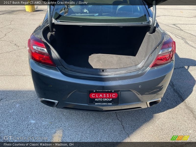 Graphite Gray Metallic / Ebony 2017 Buick Regal GS AWD