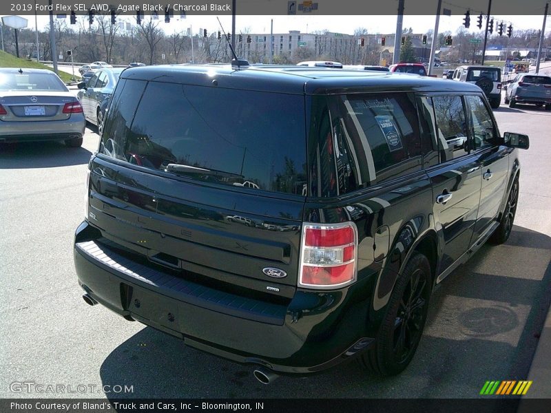 Agate Black / Charcoal Black 2019 Ford Flex SEL AWD