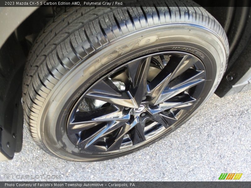 Polymetal Gray / Red 2023 Mazda CX-5 S Carbon Edition AWD