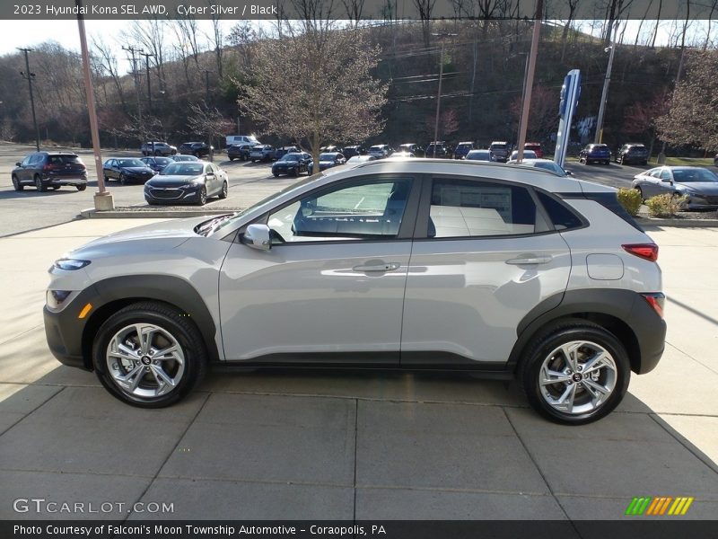  2023 Kona SEL AWD Cyber Silver