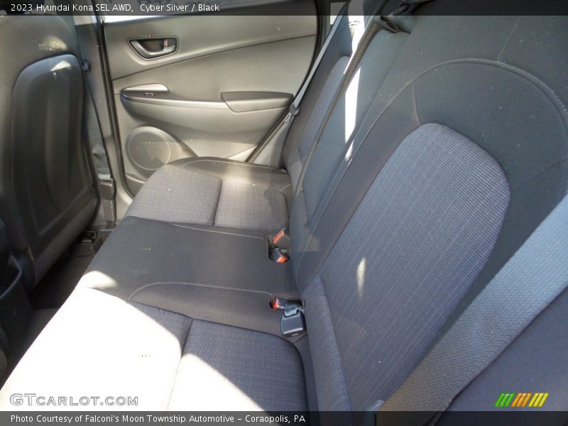 Cyber Silver / Black 2023 Hyundai Kona SEL AWD