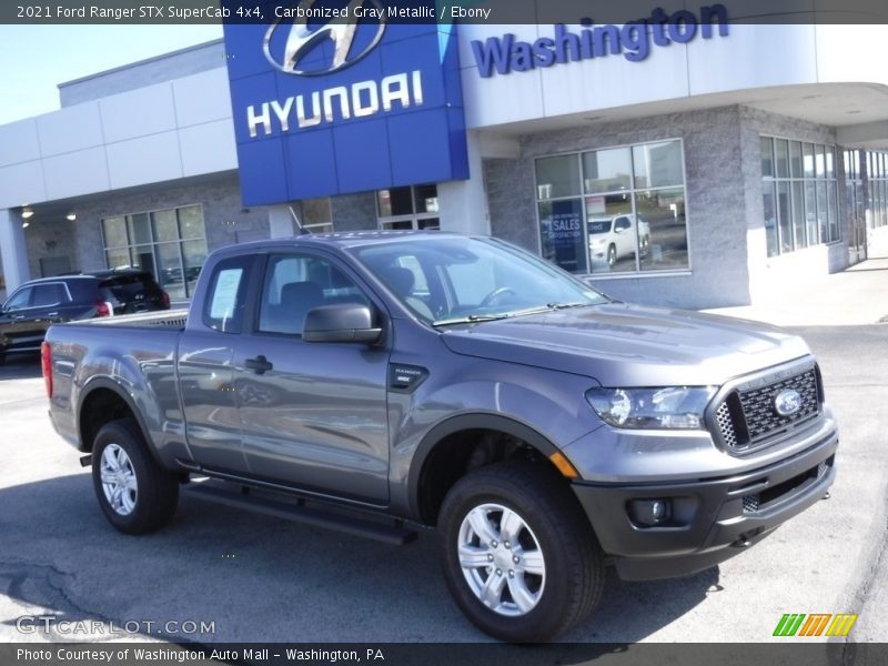 Carbonized Gray Metallic / Ebony 2021 Ford Ranger STX SuperCab 4x4