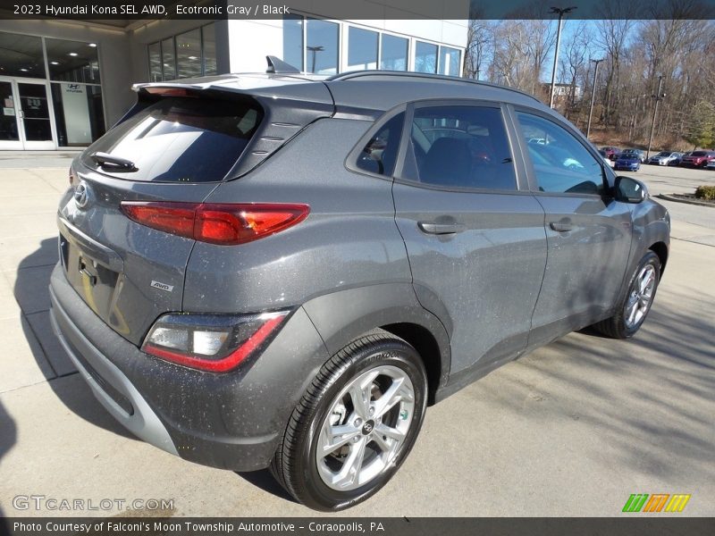 Ecotronic Gray / Black 2023 Hyundai Kona SEL AWD