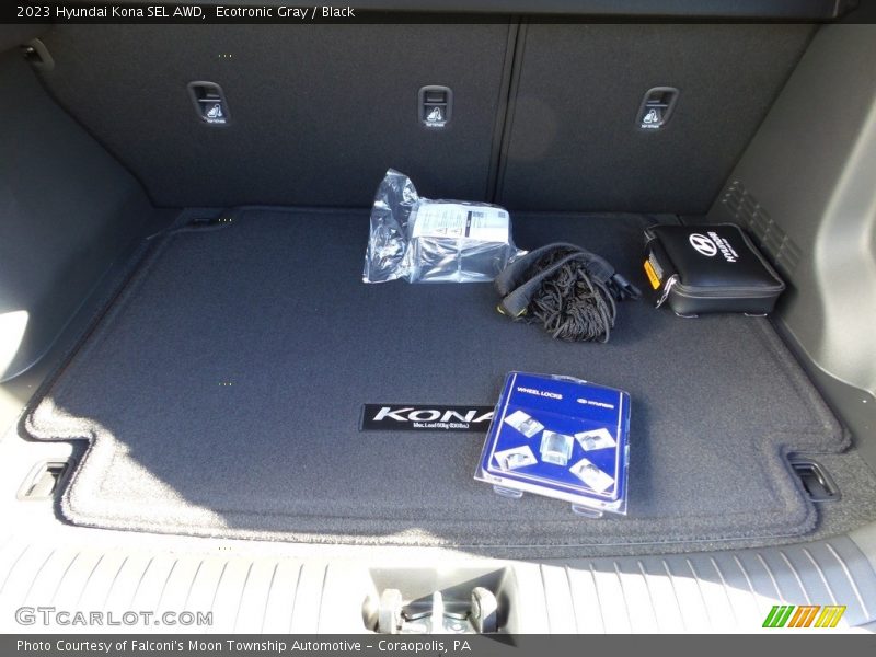 Ecotronic Gray / Black 2023 Hyundai Kona SEL AWD