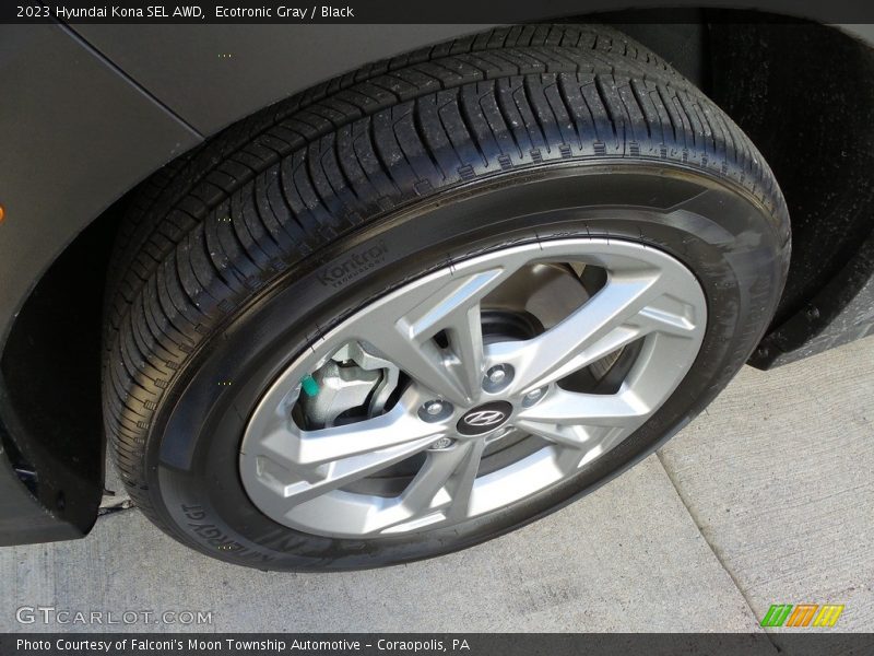 Ecotronic Gray / Black 2023 Hyundai Kona SEL AWD