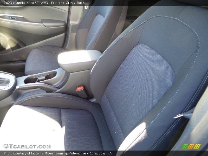 Ecotronic Gray / Black 2023 Hyundai Kona SEL AWD