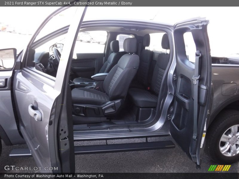 Front Seat of 2021 Ranger STX SuperCab 4x4