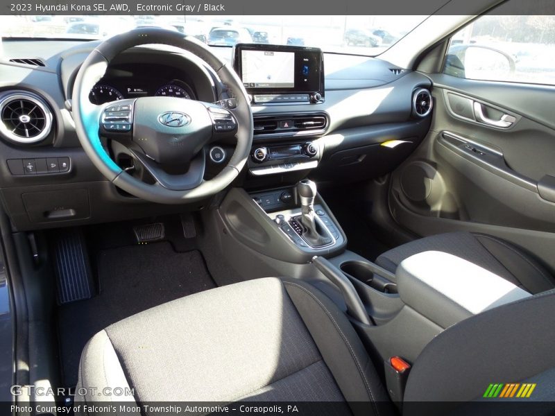 Ecotronic Gray / Black 2023 Hyundai Kona SEL AWD
