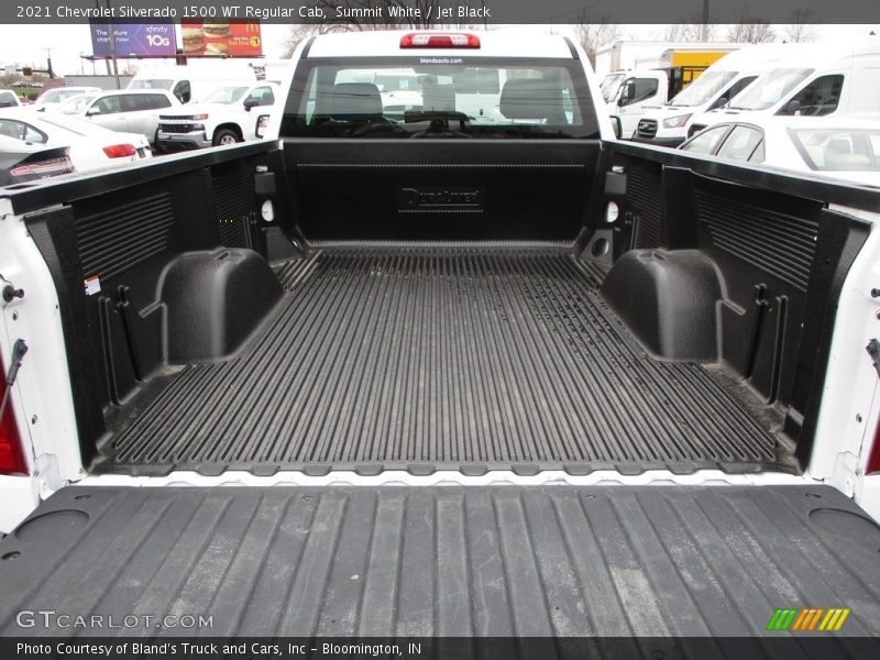Summit White / Jet Black 2021 Chevrolet Silverado 1500 WT Regular Cab