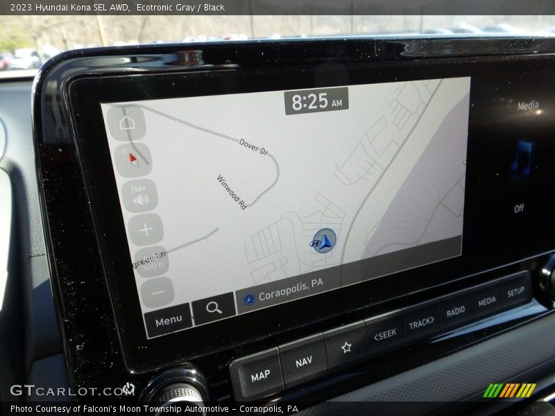 Ecotronic Gray / Black 2023 Hyundai Kona SEL AWD