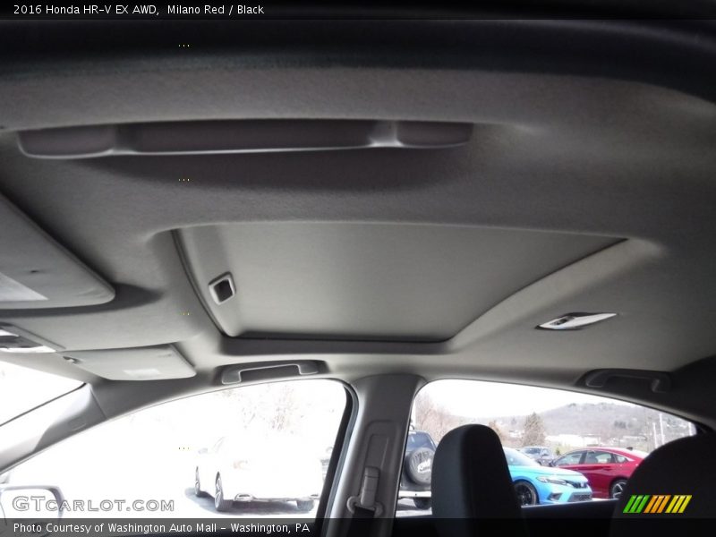 Milano Red / Black 2016 Honda HR-V EX AWD