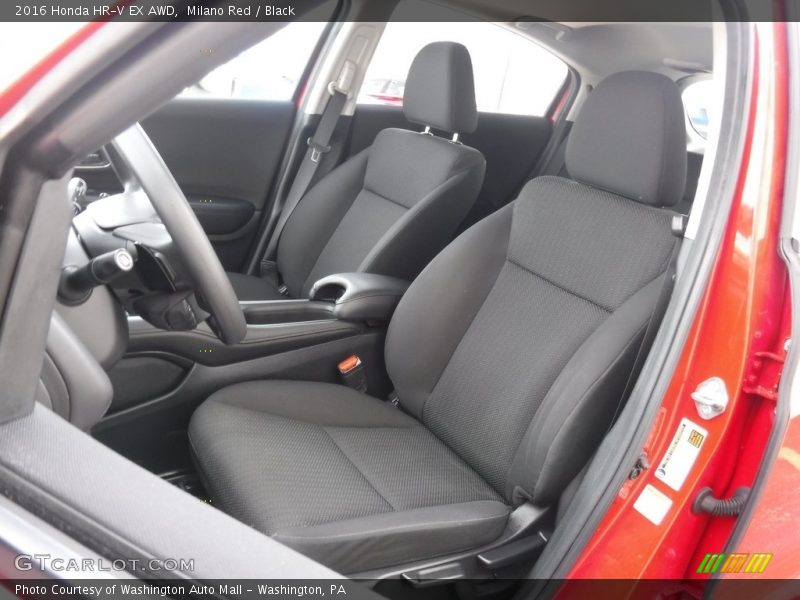 Milano Red / Black 2016 Honda HR-V EX AWD