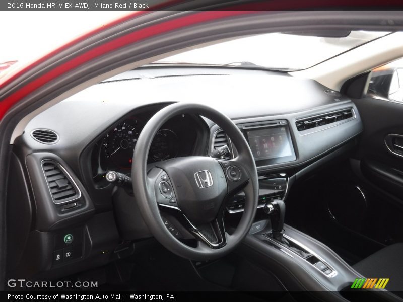 Milano Red / Black 2016 Honda HR-V EX AWD