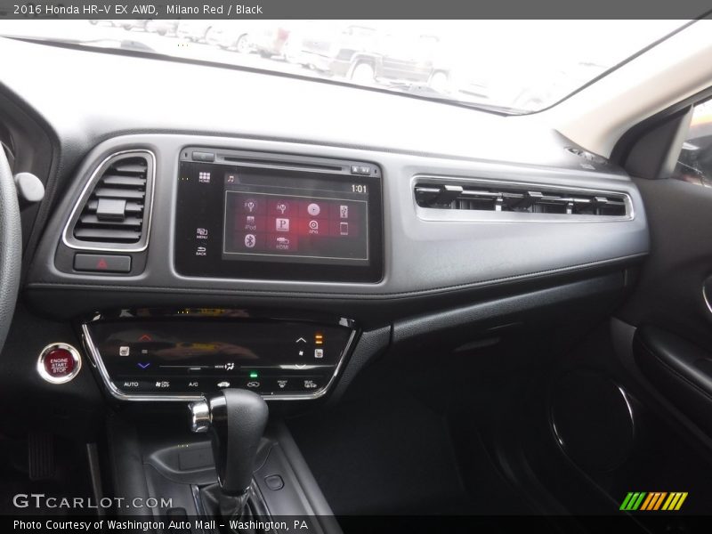 Milano Red / Black 2016 Honda HR-V EX AWD