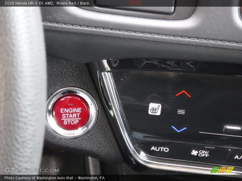 Milano Red / Black 2016 Honda HR-V EX AWD