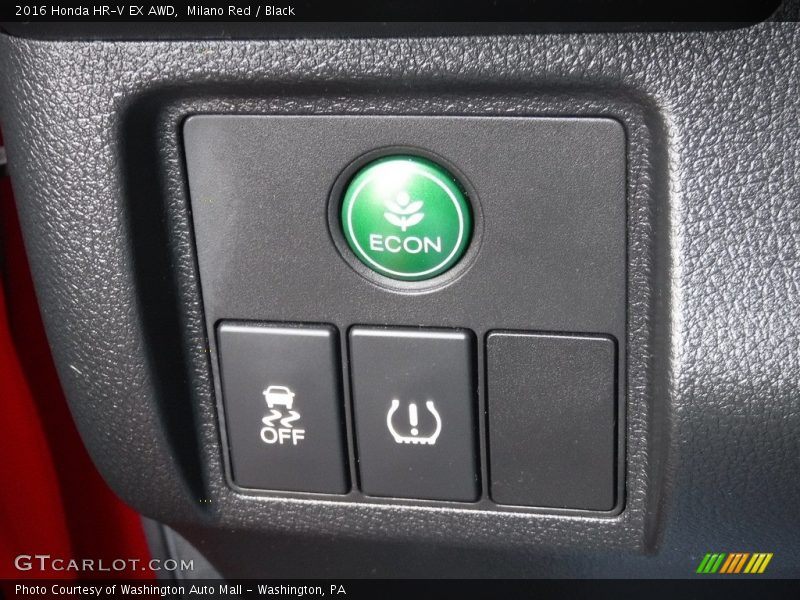 Milano Red / Black 2016 Honda HR-V EX AWD