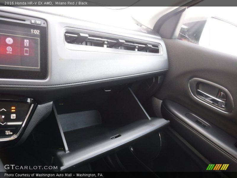 Milano Red / Black 2016 Honda HR-V EX AWD
