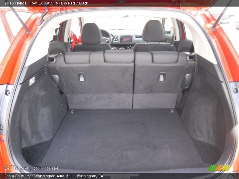 Milano Red / Black 2016 Honda HR-V EX AWD