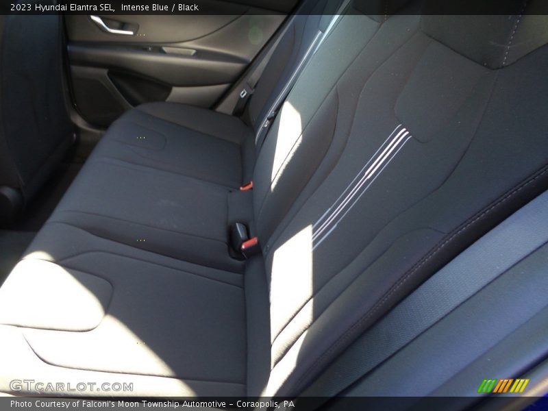 Intense Blue / Black 2023 Hyundai Elantra SEL