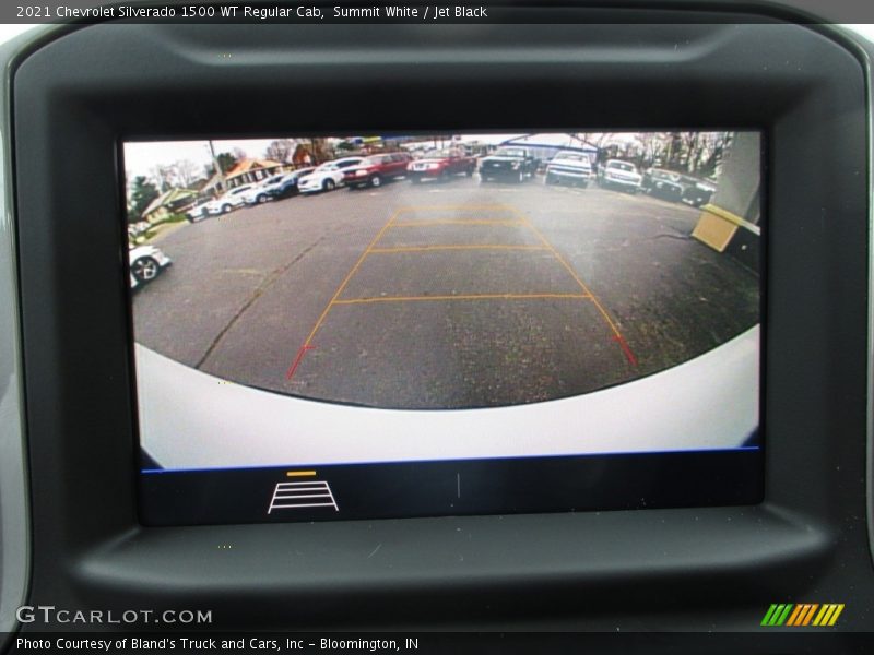 Summit White / Jet Black 2021 Chevrolet Silverado 1500 WT Regular Cab